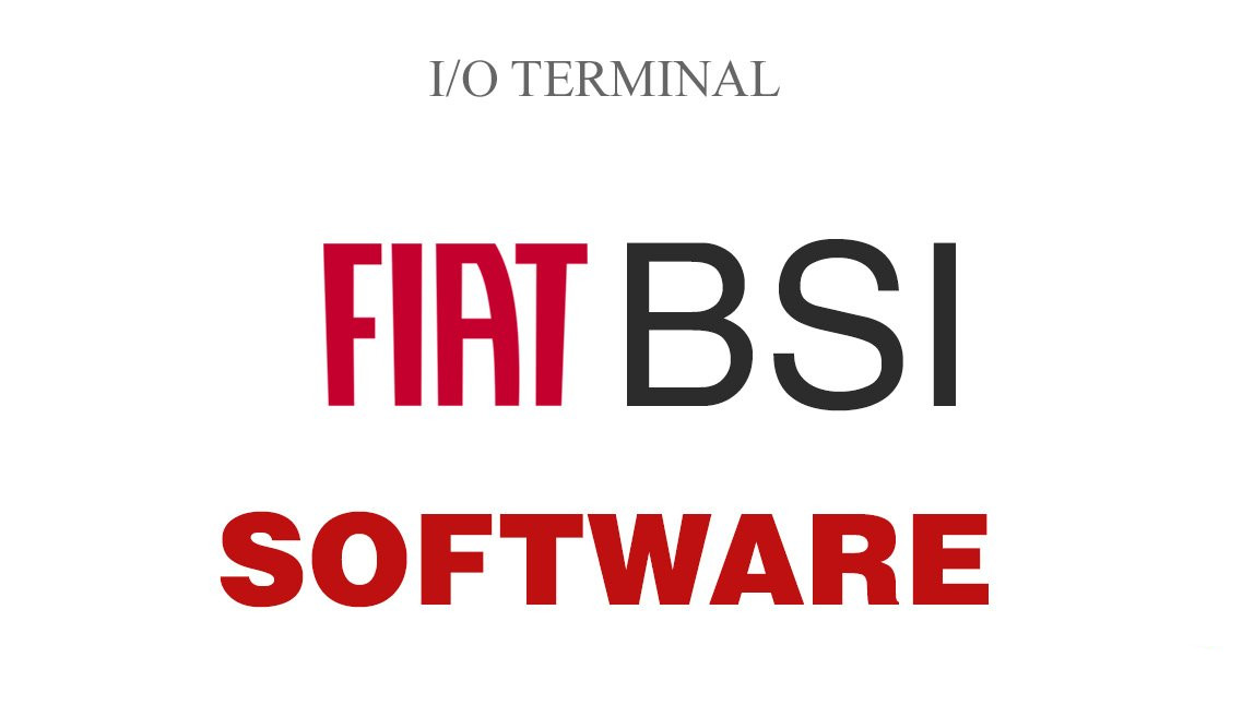 Oprogramowanie I/O Terminal Fiat BSI 1